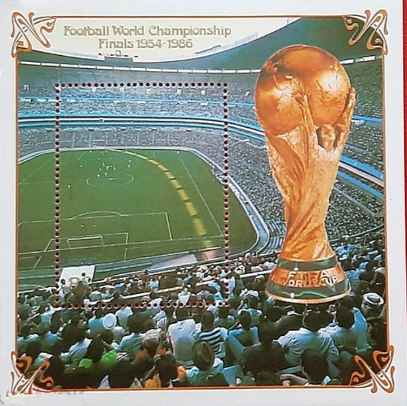 1985 - (КНДР) Финальный матч чемпионата мира по футболу Бразилия-Италия - 1954-1986 (гаш.) 1985 - (КНДР) Финальный матч чемпионата мира по футболу Бразилия-Италия - 1954-1986 (гаш.)