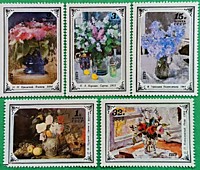 4984-4988 - Цветы в произведениях русской и советской живописи