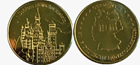 Замок Нойшванштайн (National Tokens Schloss Neuschwanstein) -2024 г.