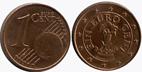 2002 -1 евроцент
