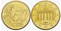 50 Евроцент - 2002 год (Германия)