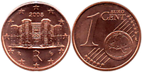 1 Евроцент - 2008 год (Италия)