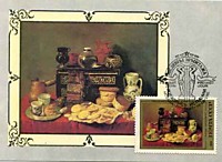 Живопись Испании (Парада - Натюрморт с поставцом)