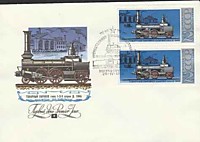История отечественного паровозостроения (Паровоз 1-3-0 серии Д, 1845) (1978)