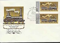 История отечественного паровозостроения (Паровоз 2-2-0 серии В, 1845) (1978)